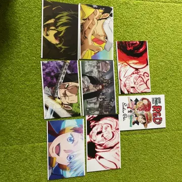 원피스 RED 엽서 9장 세트