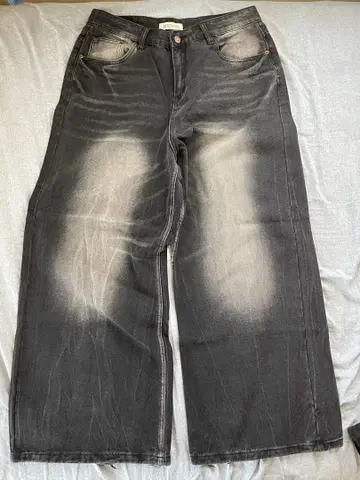 MENES 배기 데님 baggy denim