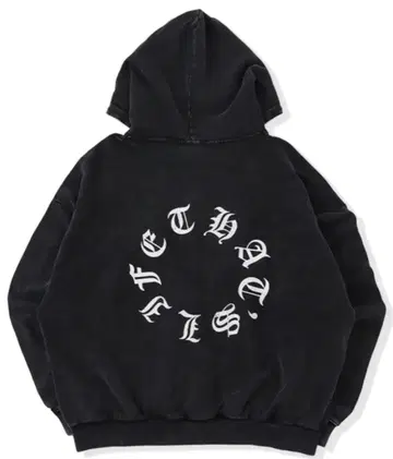 That's life 자츠라이프 지퍼 후드티 블랙 L