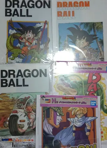 제일복권 드래곤볼 비주얼 보드 5종 묶음 판매