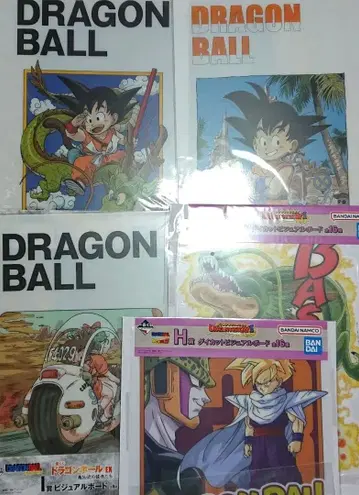 제일복권 드래곤볼 비주얼 보드 5종 묶음 판매
