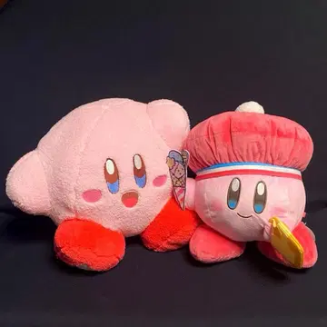 별의 커비 봉제 인형 2개 세트