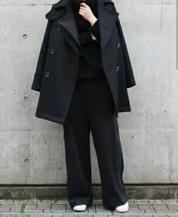 Deuxieme Classe 라인 루즈 팬츠 이지 와이드