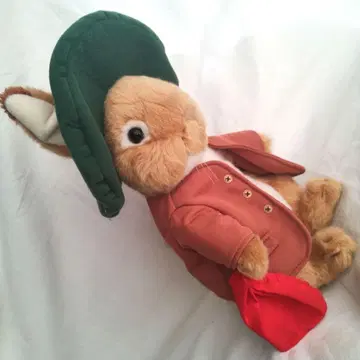 [ 새상품급 ] 벤자민 피터 토끼 봉제 인형 빨간색 스카프