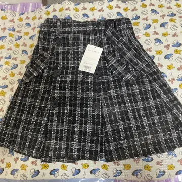 AN MILLE 벨트 트위드 S 미착용