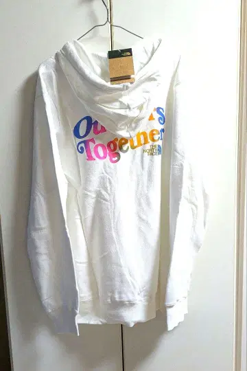 THE NORTH FACE 화이트 후드티