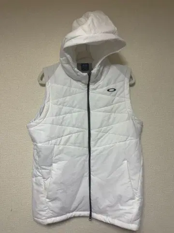 Oakley 후드 부착 화이트 베스트