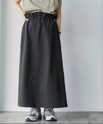 coen 코엔 축구 드로스트 카고 스커트 미사용