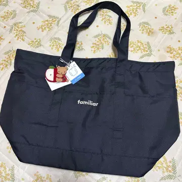 familiar 네이비 토트백 새상품