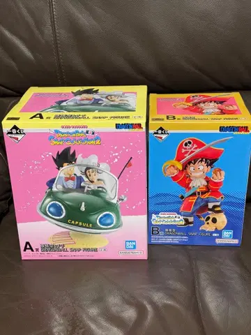 제일복권 드래곤볼 스냅 피규어 A상 B상 피규어 세트