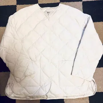 유니클로 퍼프 테크 릴랙스 자켓 XL