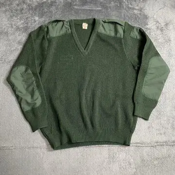 90s 프랑스군 명령어 스웨터 유로 밀리터리 군용품