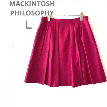 MACKINTOSH PHILOSOPHY 울 100 플레어 스커트 40