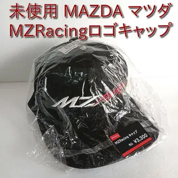 미사용 마쓰다 MAZDA MZRacing 로고 캡 블랙