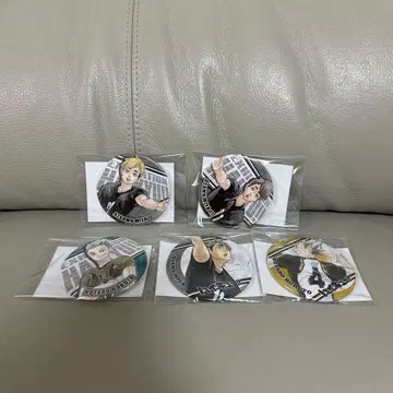 하이큐 캔뱃지 세트