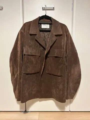 브라운 스웨이드 셋업