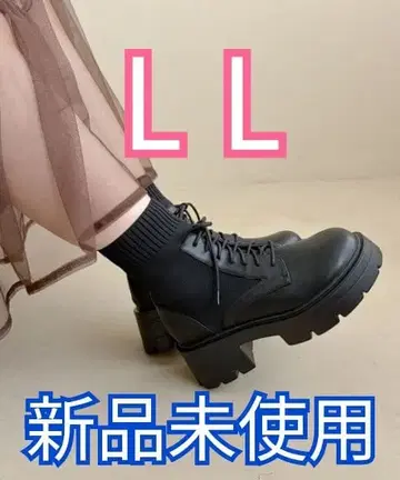 ORiental TRaffic 니트 삭스 레이스업 부츠 51404