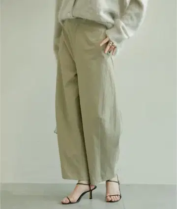 헤리테놈 개럴개런트 코쿤 치노 팬츠 와이드 팬츠