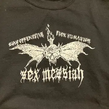 SEX MESSIAH 크루 맨투맨 blasphemy beherit