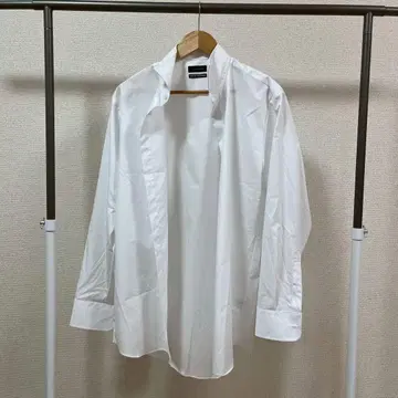 GENTRIND 화이트 긴팔 드레스 셔츠