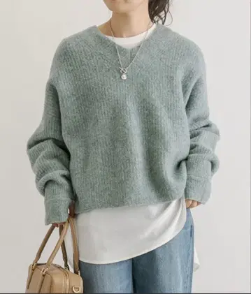 2023 AW 2way 니트 손세탁 가능 스웨터