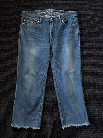 45R(45rpm) 가공 데님 팬츠