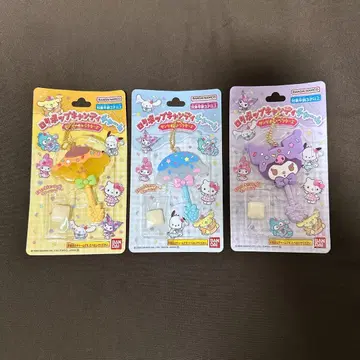 미사용 새상품 롤리팝 캔디 참 쿠로미 폼폼푸딩 시나모롤