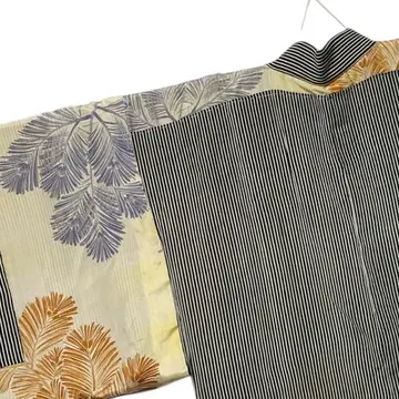 봉 줄무늬 솔잎 스트라이프 세로 줄무늬 겉옷 쇼와 레트로