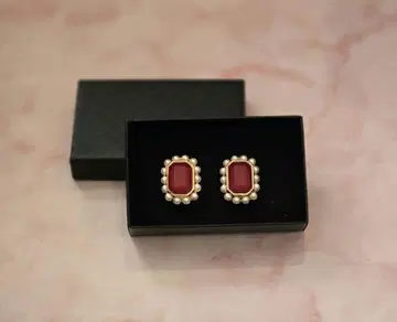 [ 귀걸이 ] 진주풍 박스 포함