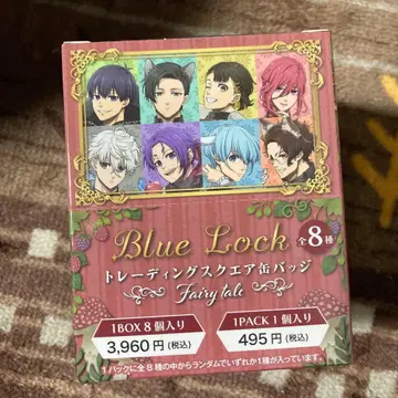 블루 록 fairy tale 스퀘어 캔뱃지 로프트 마즐