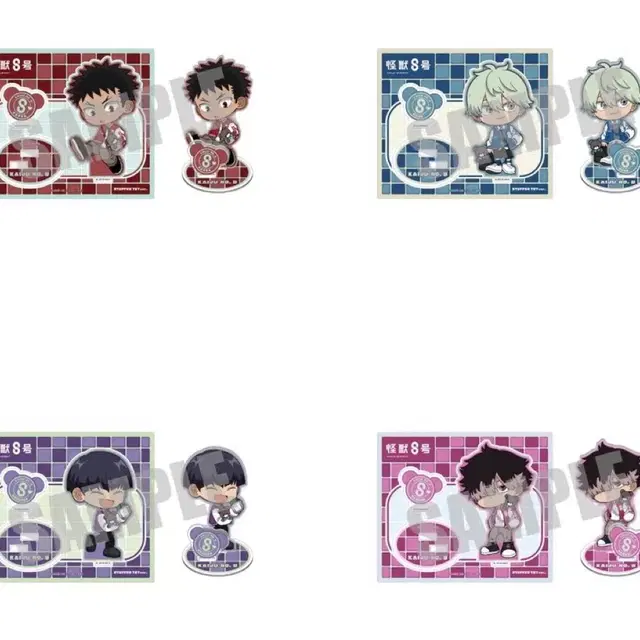 ㄱㄱ 괴수 8호 STUFFED TOY 아크릴 스탠드 나루미 호시나 레노