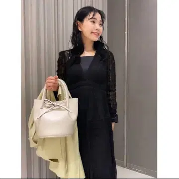 FRAY I.D 새상품 티어드 레이스 원피스