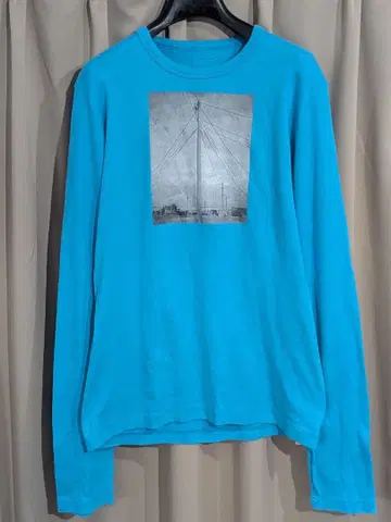 90s Vintage 20471120 사진 롱T 일본제 효마군