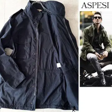 코튼 100% 아스펜지 GIUB MINIFIELD M-65 M 네이비