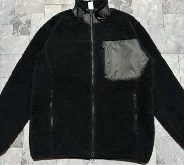 DESCENTE 데상트 ddd 블랙 보아 플리스 자켓