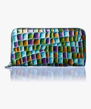 LE MURRINE 라운드 지퍼 장지갑