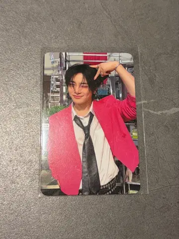 Stray Kids 아이엔 QR 리얼 터치 트레이딩 카드 POPUP