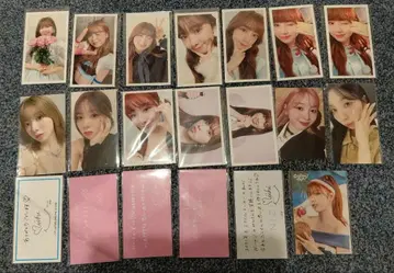 NiziU 묶음 판매 미이히 트레이딩 카드 메시지 카드 스티커