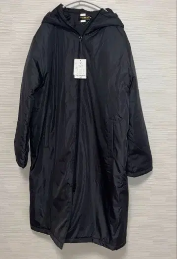 하자품 미사용 새상품 후드 부착 시마무라 블랙 L 사이즈