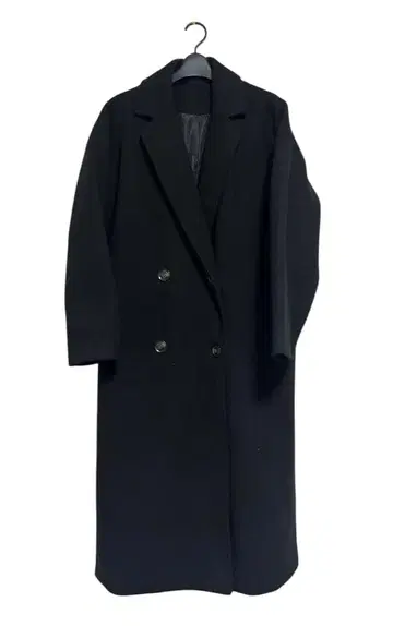 [ YEVS 이브스 ] 롱 코트 블랙 프리 사이즈