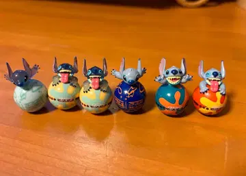 디즈니 스티치 미니 오키아가리코보시 6개 세트 헤이세이 레트로