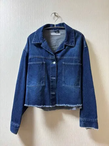 KBF 컷오프 데님 자켓