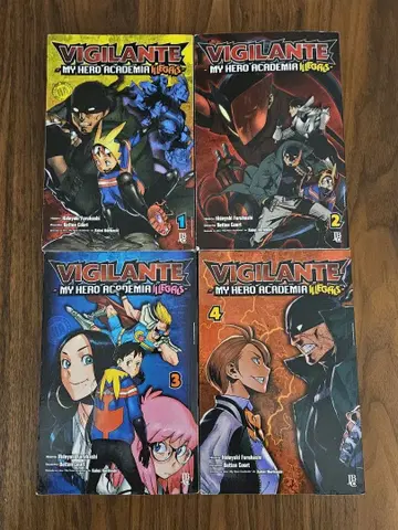 비질란테 나의 히어로 아카데미아 ILLEGALS 스페인어 1권~4권