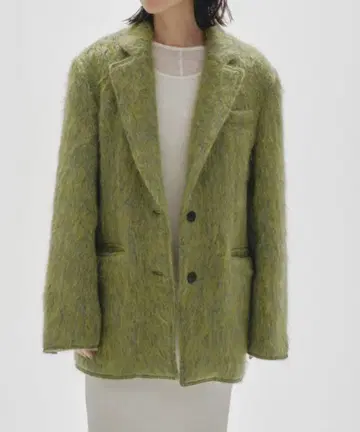 TODAYFUL 샤기 자켓 ( green )