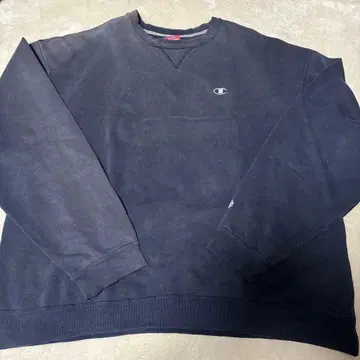 [ 90's ] Champion 네이비 맨투맨 트리코 태그 XXL