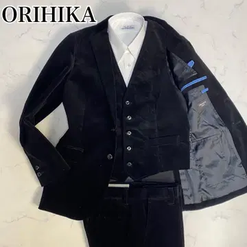 오리히카 쓰리피스 M 수트 GARAGE 코듀로이 블랙 블랙