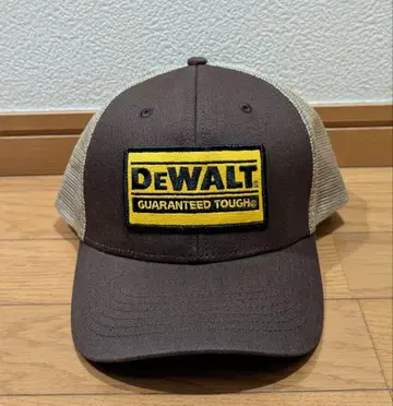 레어 새상품 DEWALT 디월트 야구 모자 브라운