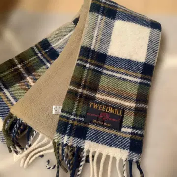 TWEEDMILL 체크 무늬 머플러
