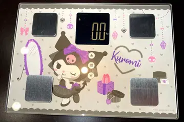 체중계 본체 조립 포함 몸무게 측정기 쿠로미 산리오 복권