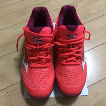Mizuno 테니스화 여성용 핑크 24.0